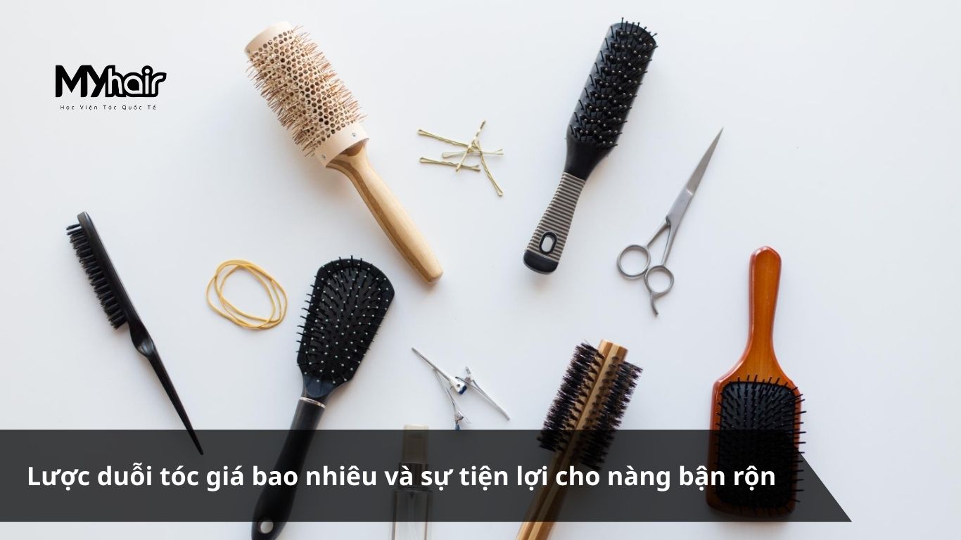 Lược duỗi tóc giá bao nhiêu và sự tiện lợi cho nàng bận rộn