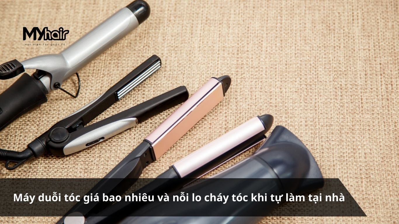 Máy duỗi tóc giá bao nhiêu và nỗi lo cháy tóc khi tự làm tại nhà
