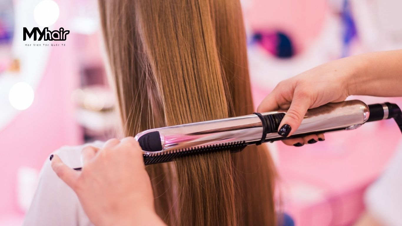 Nguy cơ tiềm ẩn khi duỗi tóc tẩy sai phương pháp