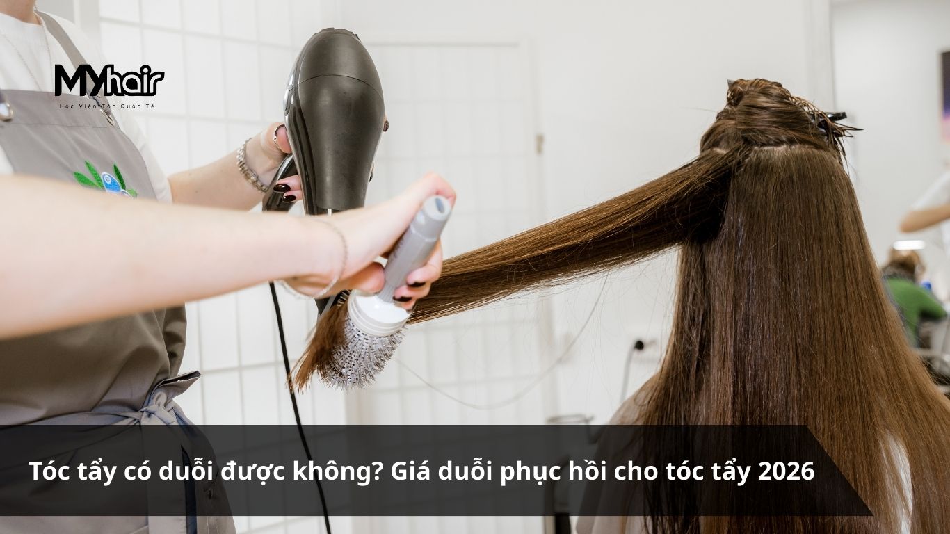 tóc tẩy có duỗi được không giá duỗi phục hồi cho tóc tẩy 2026
