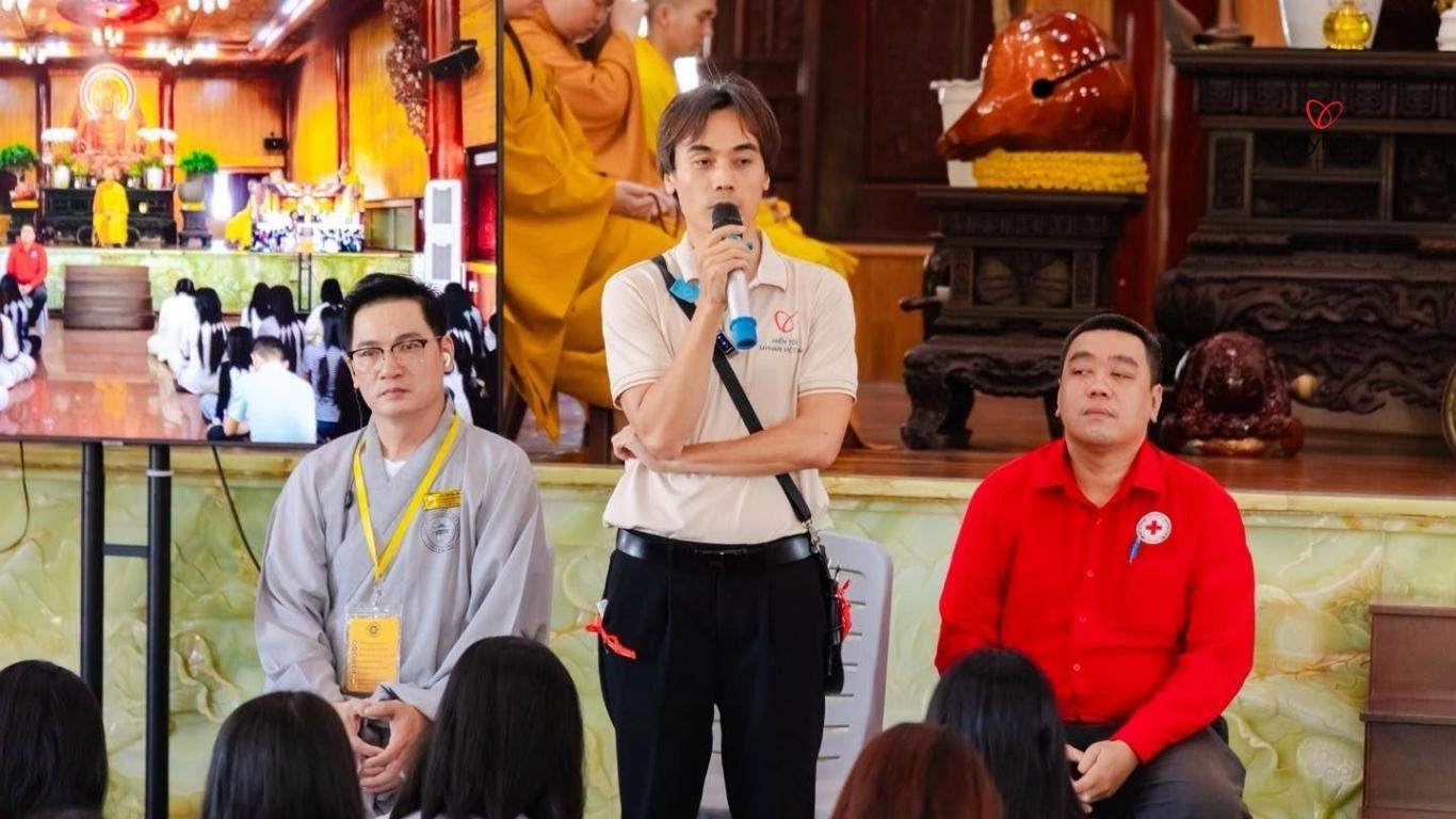 MyHair Việt Nam – Sự đồng hành của Chùa Diệu Pháp và Hội Chữ Thập Đỏ phường Bình Lợi Trung