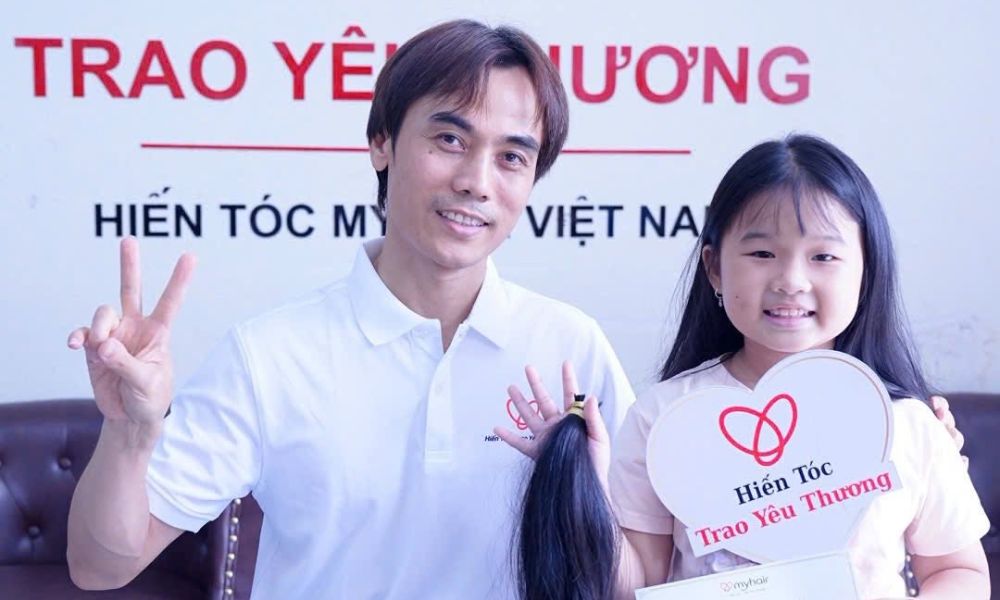 Quy trình gửi tóc hiến qua bưu điện