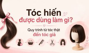 Tóc hiến được dùng làm gì? Quy trình từ tóc thật đến tóc giả