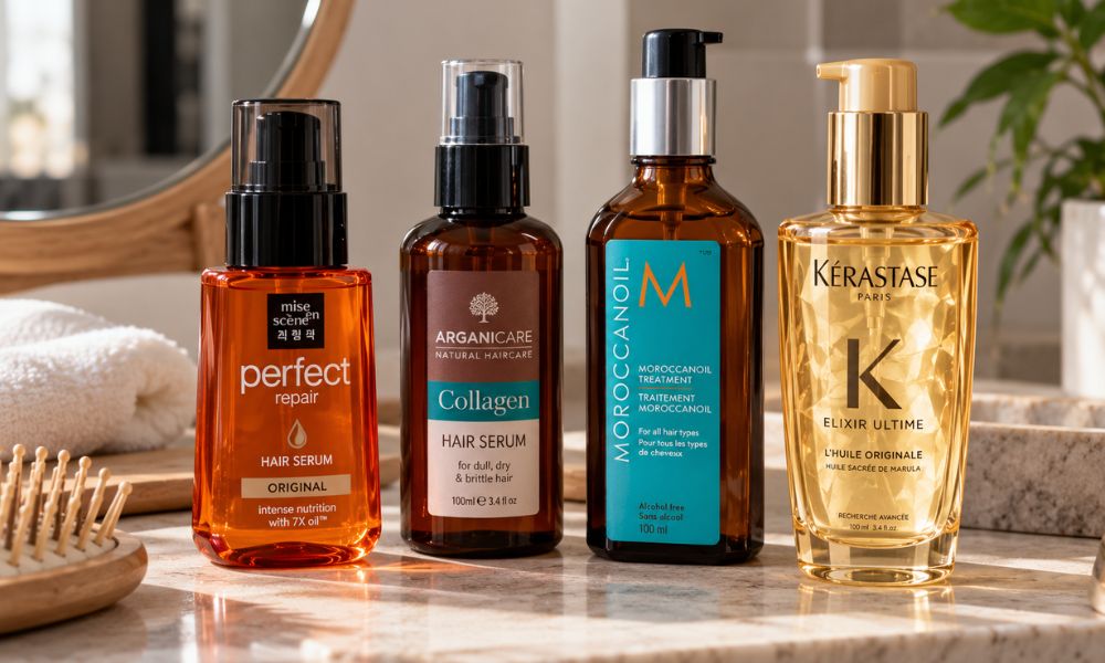 Top serum dưỡng tóc uốn đáng tham khảo