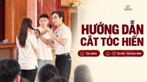 Hướng dẫn cắt tóc hiến