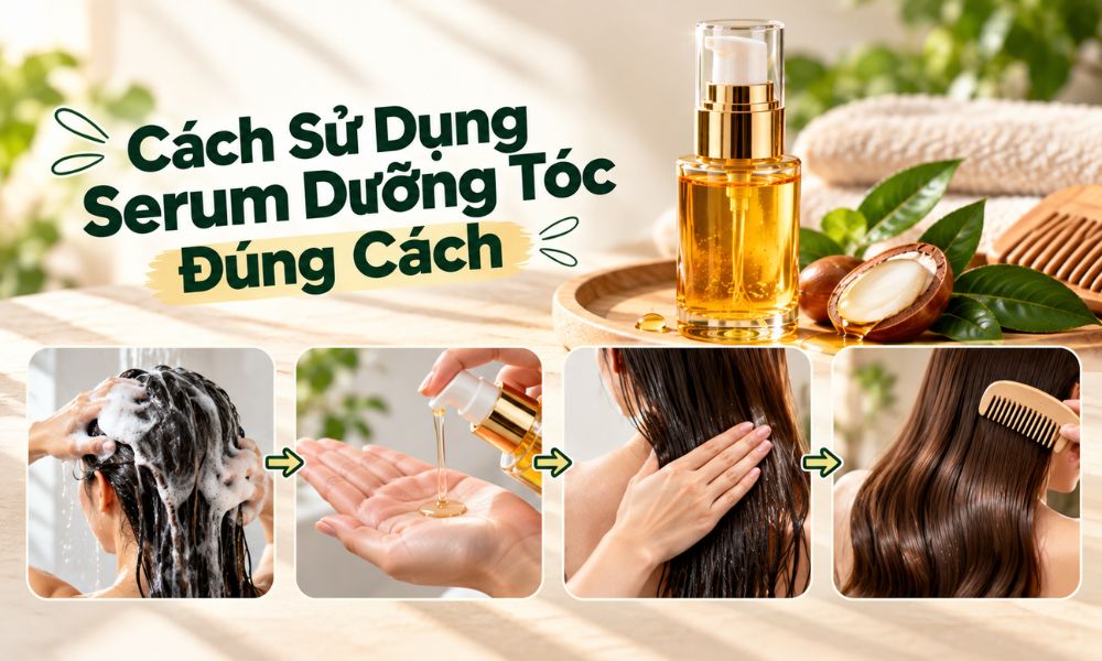 Serum Dưỡng Tóc Là Gì – Cách sử dụng serum dưỡng tóc đúng cách