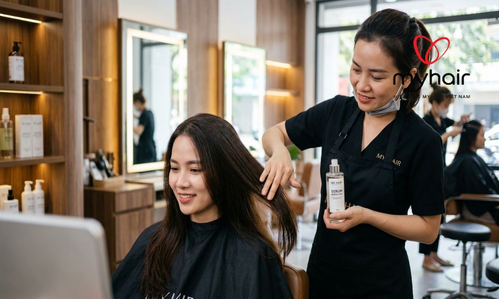 Những lưu ý khi sử dụng serum dưỡng tóc