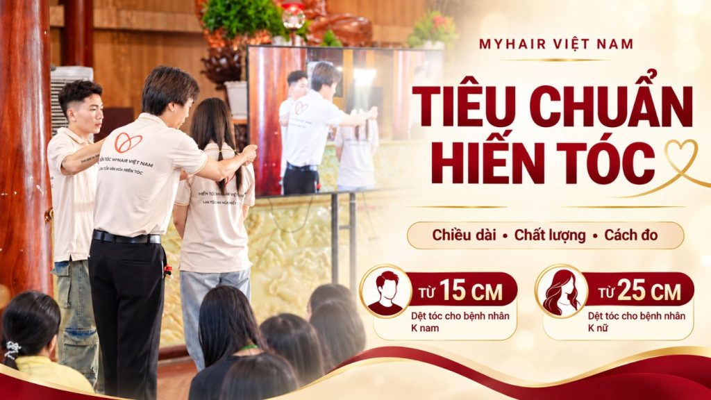 Tiêu chuẩn hiến tóc Myhair Việt Nam
